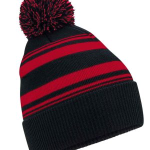 Beechfield Striped Fan Beanie