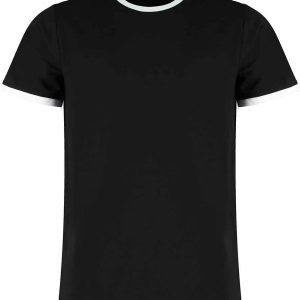 Kustom Kit Fashion Fit Ringer T-Shirt