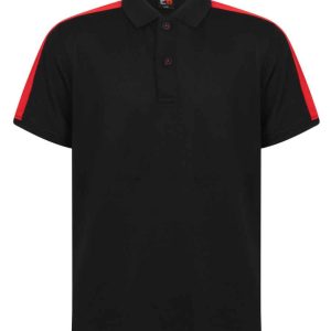 Finden and Hales Kids Contrast Panel Piqué Polo Shirt
