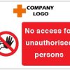 No access for unauthorised persons
