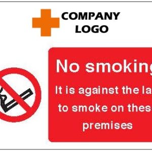 No smoking it is against the law…