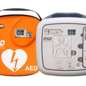 iPAD SP1 SEMI AUTOMATIC DEFIBRILLATOR C/W CARRY CASE